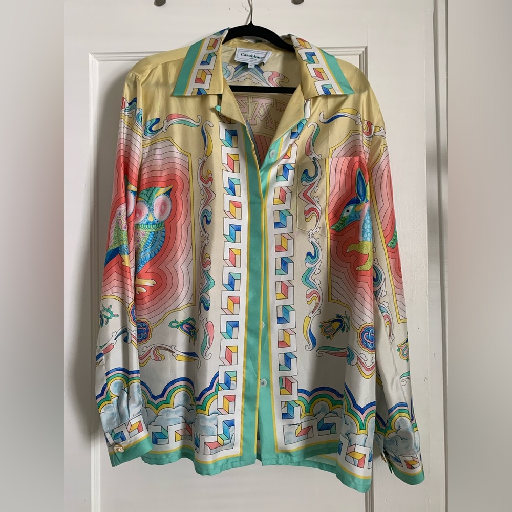 Casablanca Souvenir Silk Shirt